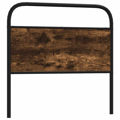 Replace Headboard Smoked Oak 100 cm Steel and Engineered Wood
