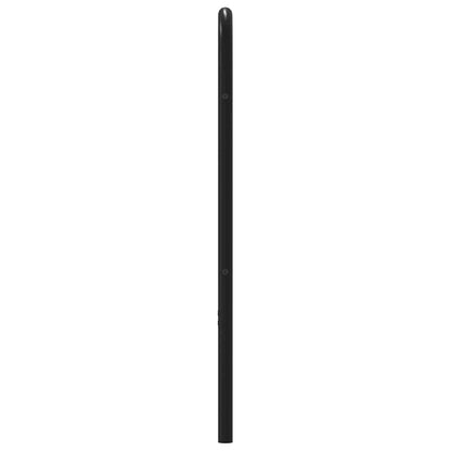 Replace Headboard Smoked Oak 107 cm Steel and Engineered Wood