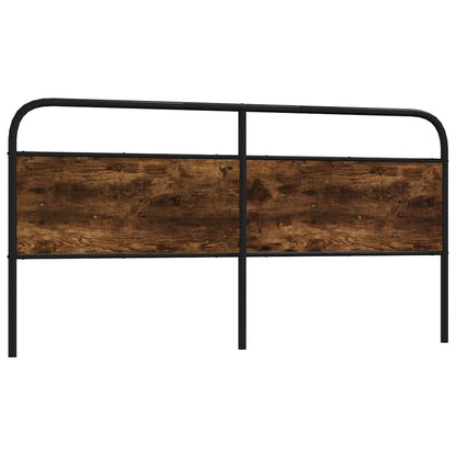 Replace Headboard Smoked Oak 190 cm Steel and Engineered Wood