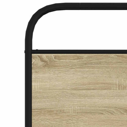 Replace Headboard Sonoma Oak 100 cm Steel and Engineered Wood