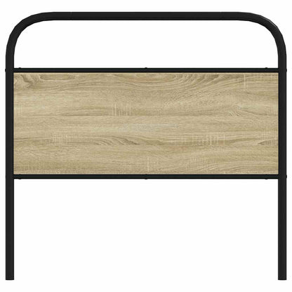 Replace Headboard Sonoma Oak 107 cm Steel and Engineered Wood