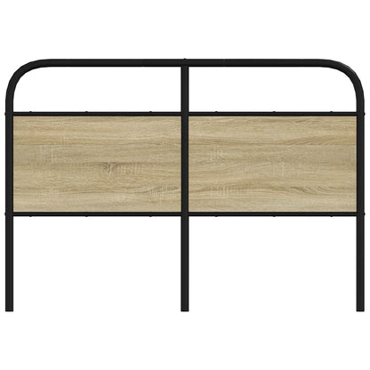 Replace Headboard Sonoma Oak 120 cm Steel and Engineered Wood