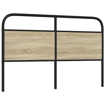 Replace Headboard Sonoma Oak 160 cm Steel and Engineered Wood