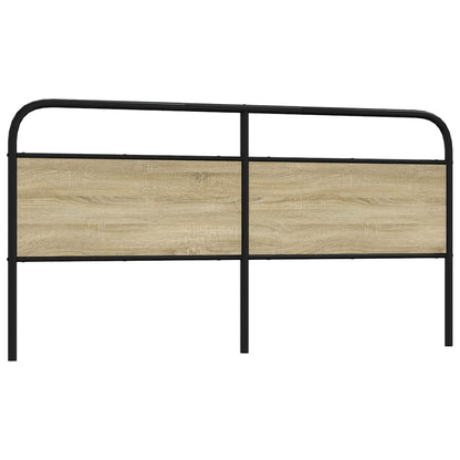 Replace Headboard Sonoma Oak 180 cm Steel and Engineered Wood