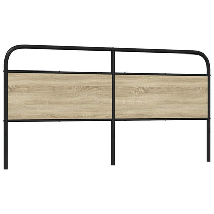 Replace Headboard Sonoma Oak 180 cm Steel and Engineered Wood