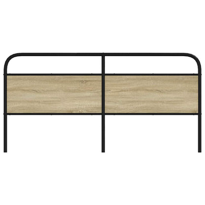 Replace Headboard Sonoma Oak 190 cm Steel and Engineered Wood
