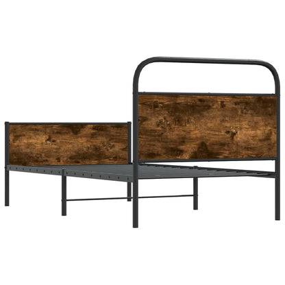 Bed Frame without Mattress 90x190 cm Sonoma Oak Engineered Wood