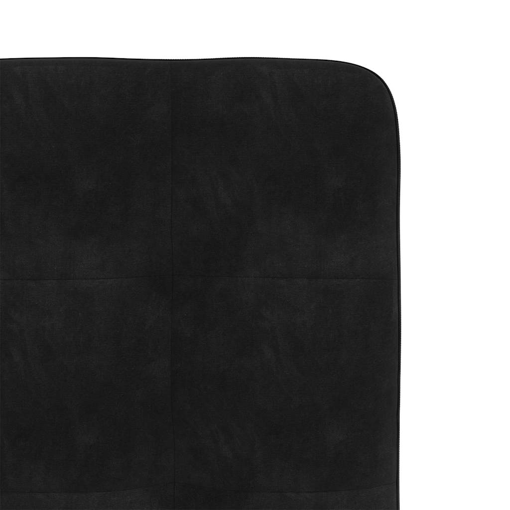 Dining Chairs 4 pcs Black Velvet