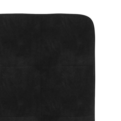 Dining Chairs 4 pcs Black Velvet