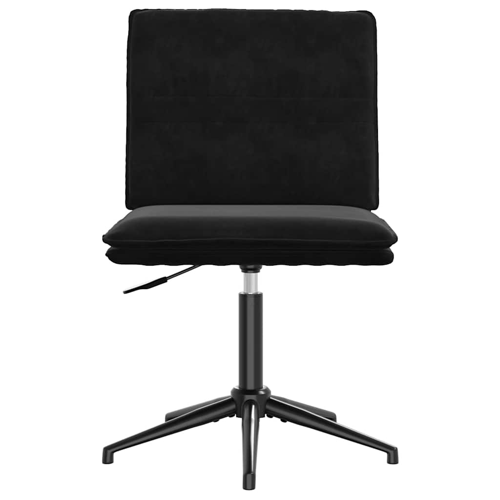Dining Chairs 2 pcs Black Velvet