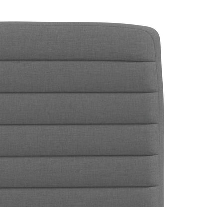 Dining Chairs 6 pcs Dark Gray Fabric