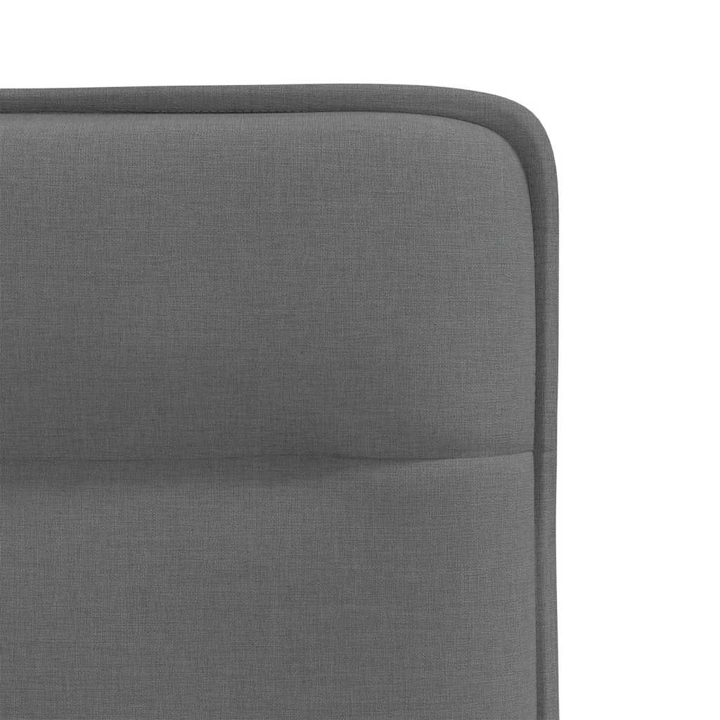 Dining Chairs 6 pcs Dark Gray Fabric