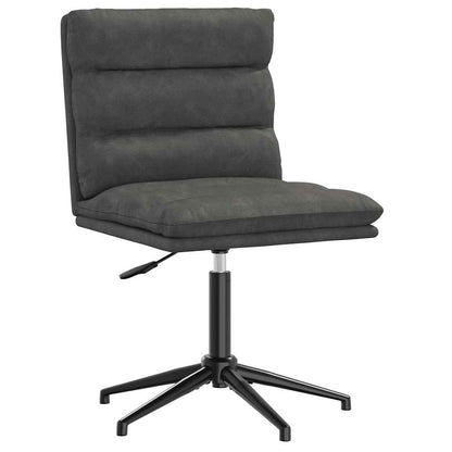Dining Chairs 6 pcs Black Faux Leather