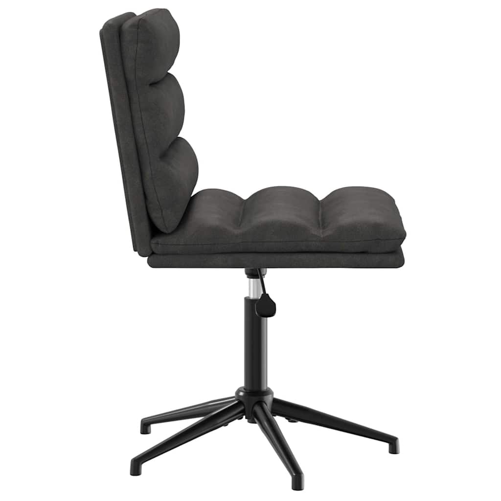 Dining Chairs 6 pcs Black Faux Leather