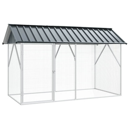 Bird Cage Anthracite 227 x 112 x 141 cm Galvanised Steel