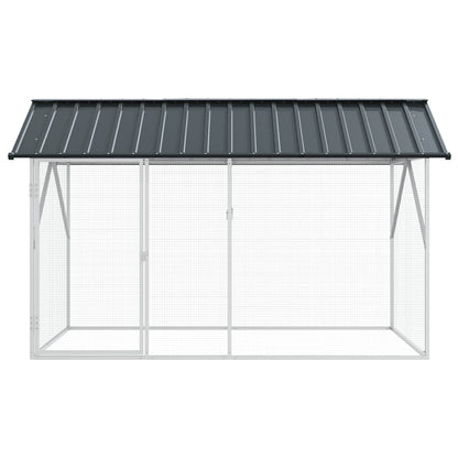 Bird Cage Anthracite 227 x 112 x 141 cm Galvanised Steel
