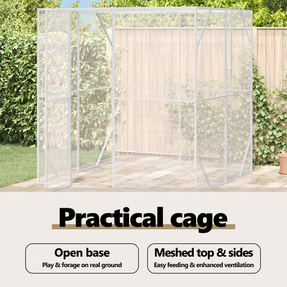 Bird Cage Anthracite 209 x 202 x 214 cm Galvanised steel