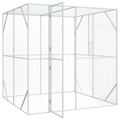 Bird Cage Anthracite 209 x 202 x 214 cm Galvanised steel