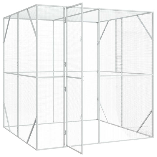 Bird Cage Silver 209 x 202 x 214 cm