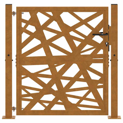 Garden Gate 100x100 cm Weathering Steel Light Design