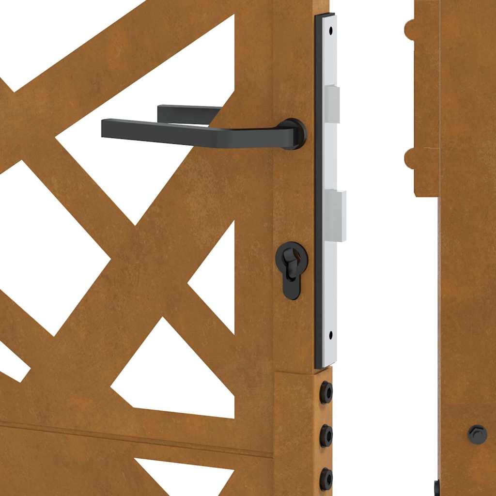 Garden Gate 100x150 cm Weathering Steel Light Design