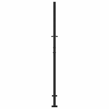 Garden Gate Black 100x175 cm Steel Trace  Design