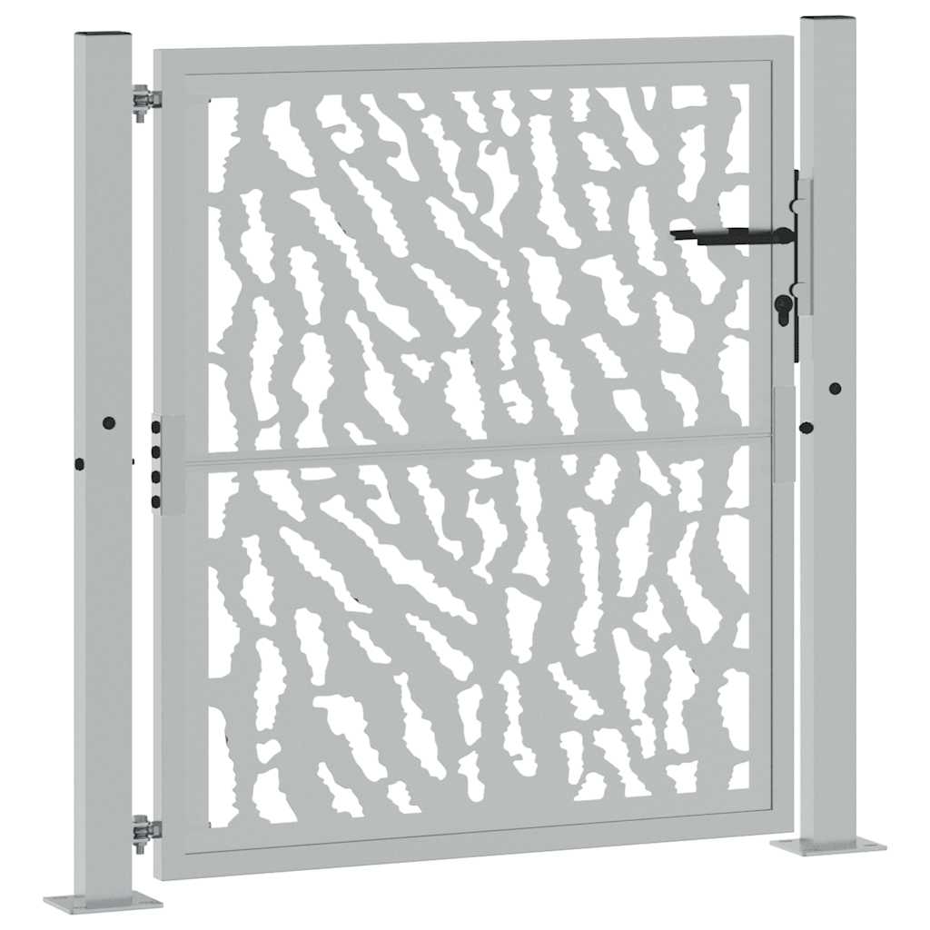 Garden Gate 100x100 cm Weathering Steel Trace Design