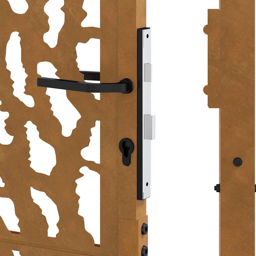 Garden Gate 100x125 cm Weathering Steel Trace Design