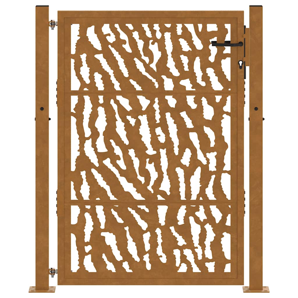 Garden Gate 100x150 cm Weathering Steel Trace Design