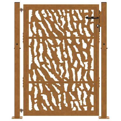 Garden Gate 100x150 cm Weathering Steel Trace Design