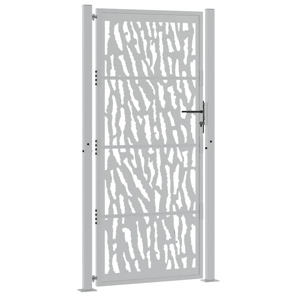 Garden Gate 100x200 cm Weathering Steel Trace Design