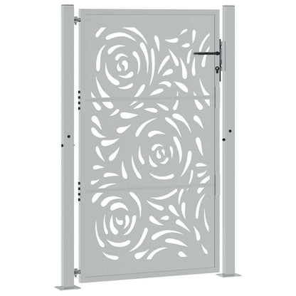 Garden Gate 100x150 cm Weathering Steel Flame Design