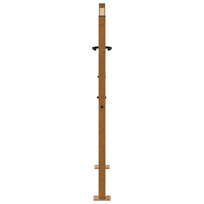 Garden Gate 100x100 cm Weathering Steel Cross Design