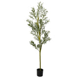 Artificial Olive Tree 800 Leaves 200 cm Green