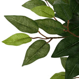 Artificial Ficus Tree 480 Leaves 130 cm Green