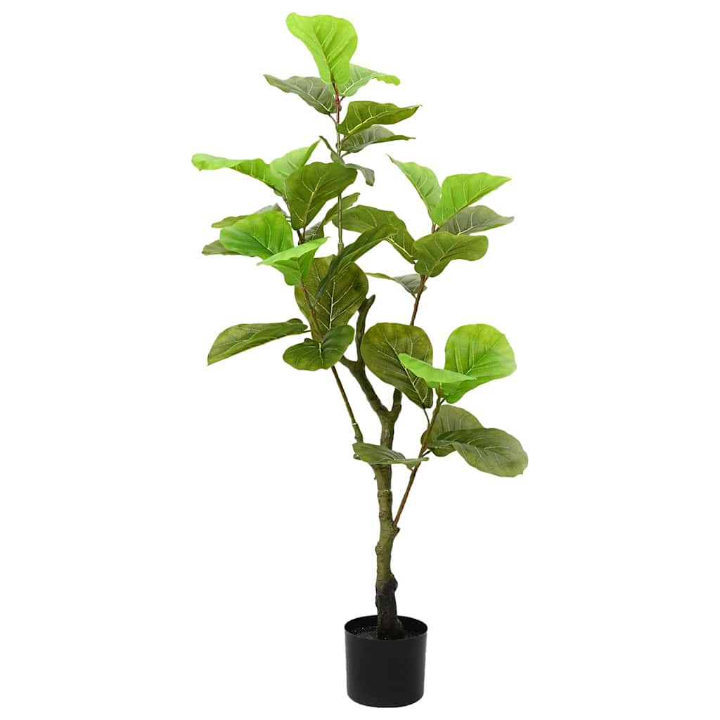 Artificial Ficus Tree 30 Leaves 125 cm Green