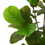 Artificial Ficus Tree 48 Leaves 165 cm Green