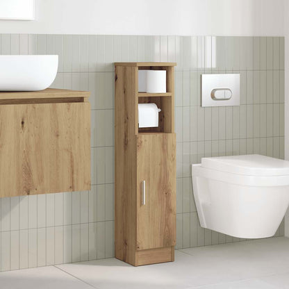 Bathroom Cabinet | Artisan oak | Engineered wood | Slim