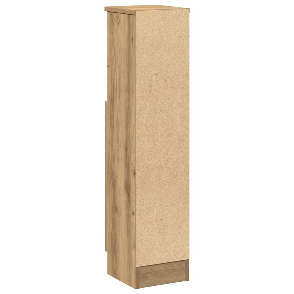 Bathroom Cabinet | Artisan oak | Engineered wood | Slim