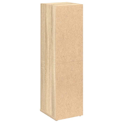 Bathroom Cabinet with Roll Holder Sonoma Oak 20.5x22x72 cm