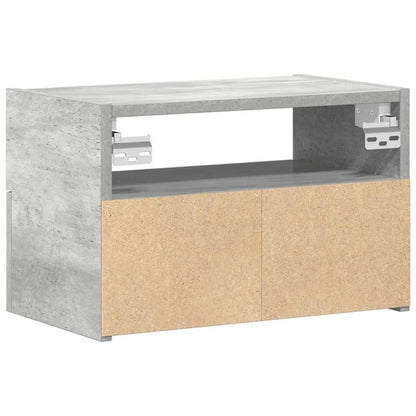 Wall-mounted Bedside Cabinets 2 pcs Concrete Grey 45x26x28.5 cm