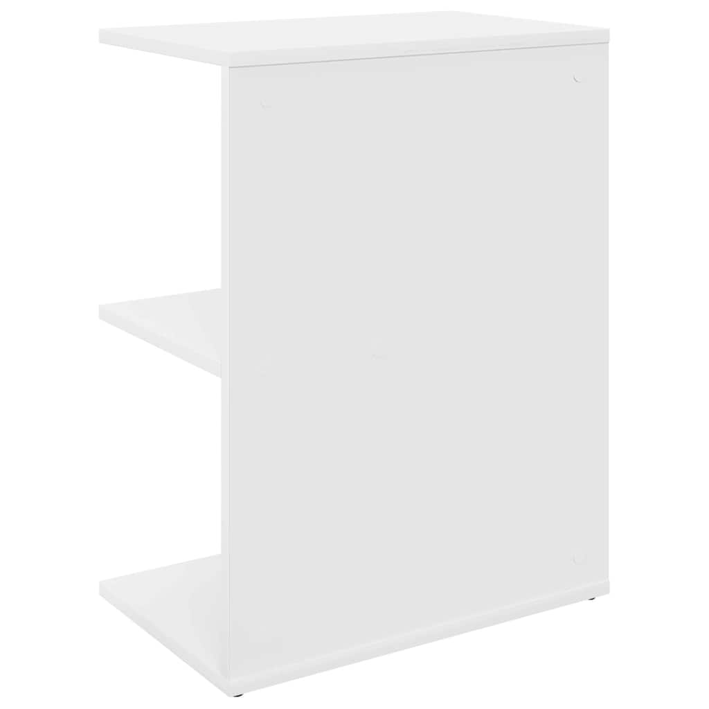 Bedside Tables 2 pcs White 46.5x29x61 cm Engineered Wood
