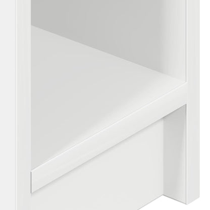 Bedside Cabinet with Drawer White 20x36x60 cm