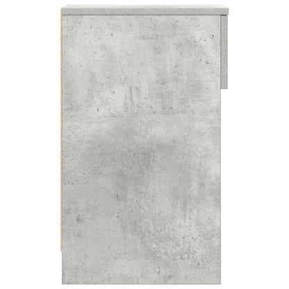 Bedside Cabinets with Drawer 2 pcs Concrete Grey 20x36x60 cm
