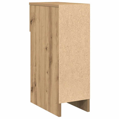 Bedside Cabinet with Drawer Artisan Oak 20x36x60 cm