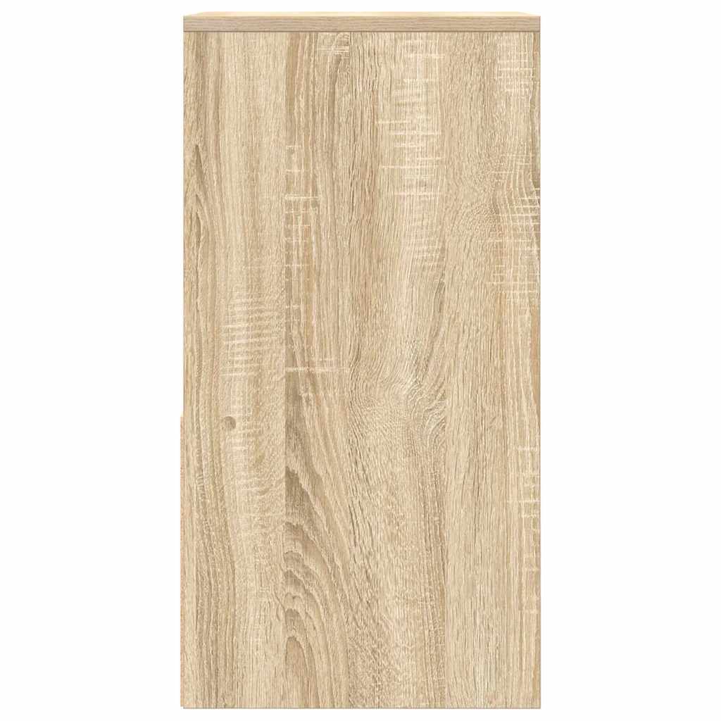 Bedside Cabinets with Drawer 2 pcs Sonoma Oak 35x34x66.5 cm