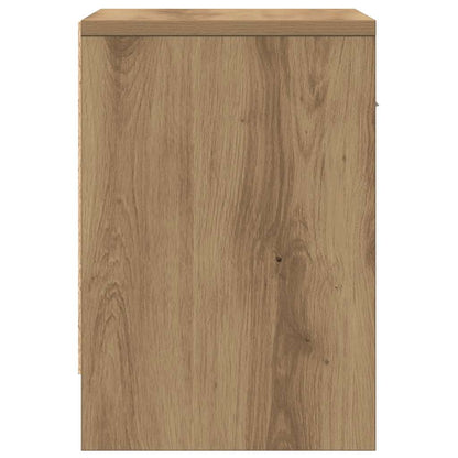 Bedside Cabinet with Drawer Artisan Oak 39x28x41 cm
