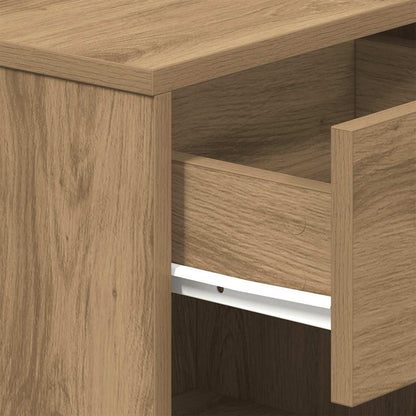 Bedside Cabinet with Drawer Artisan Oak 39x28x41 cm