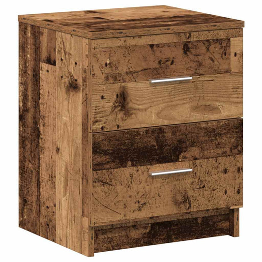 Bedside Cabinet | Old Wood | Engineered wood | Medium | Bedside Cabinet