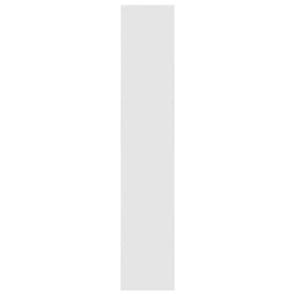 Bookcases 2 pcs Stackable White 30x30x80 cm Engineered Wood